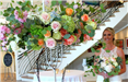 Bride with Florals