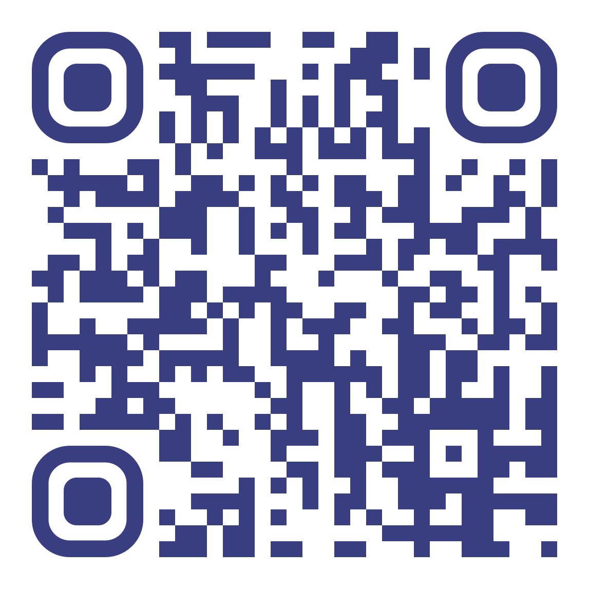 Community Connect Blue QR code